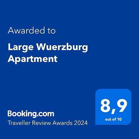 Large Wuerzburg Apartment Würzburg Exterior foto